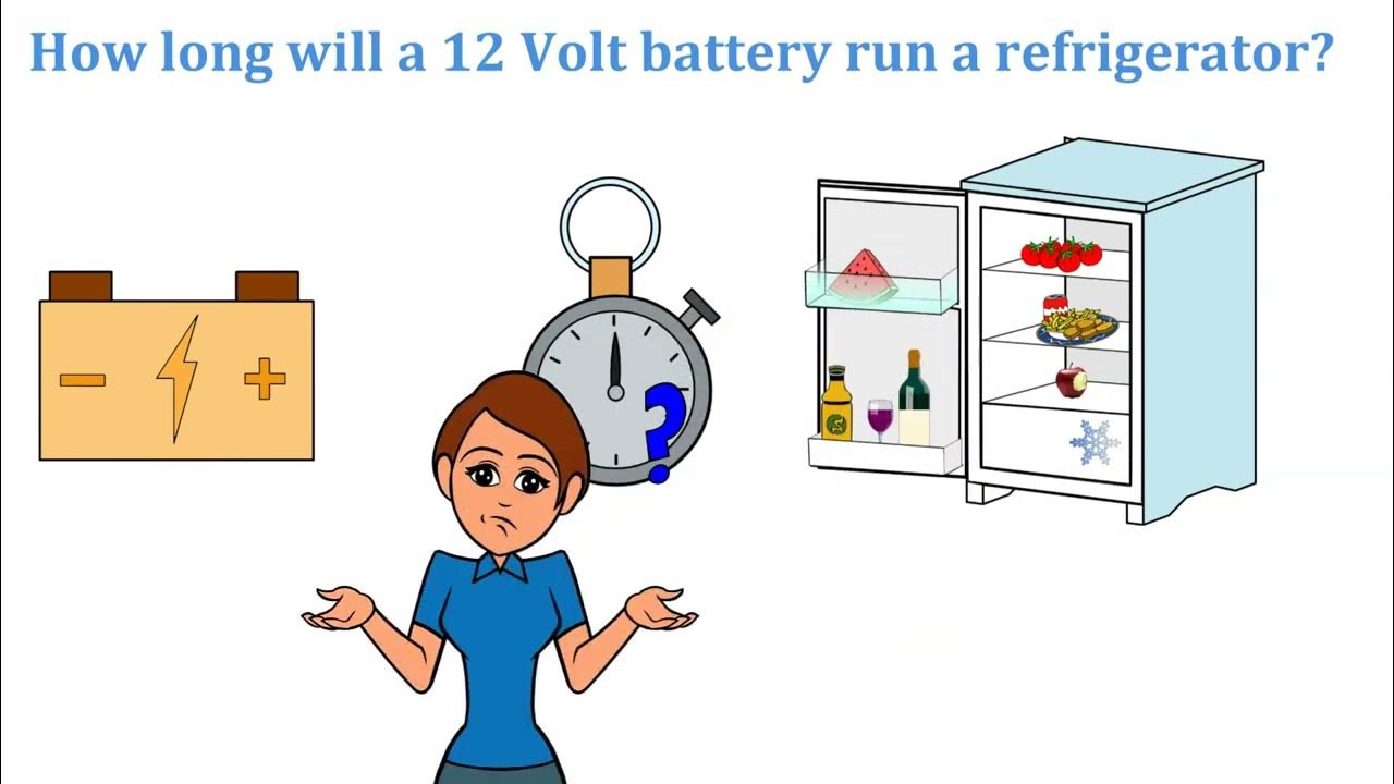 How Long Will a 12 Volt Battery Run a Refrigerator