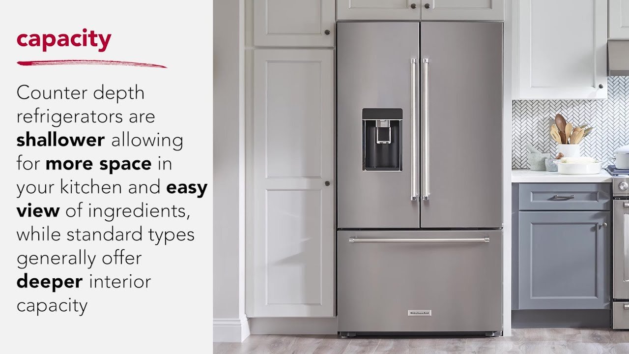 Which is Better Standard-Depth Or Counter-Depth Refrigerator?