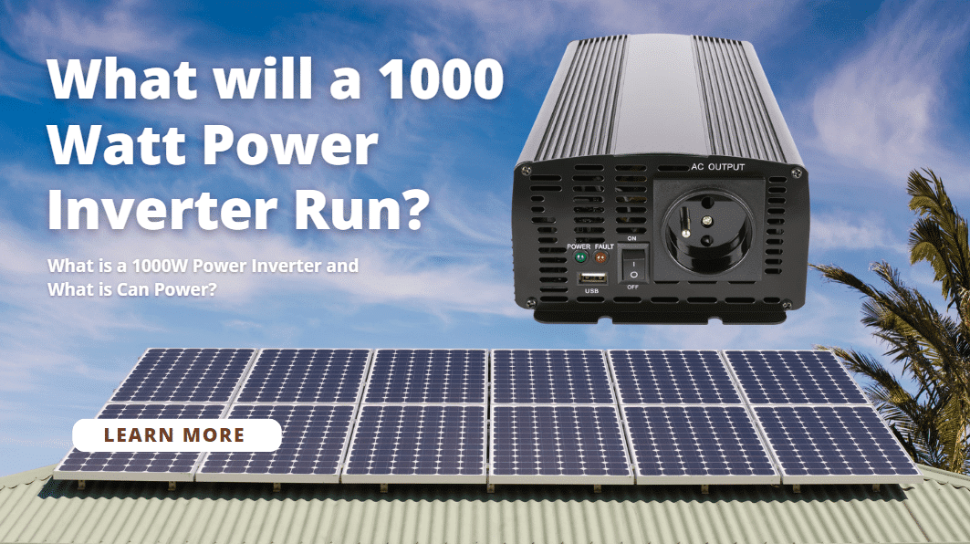 Will a 1000 Watt Inverter Run a Refrigerator